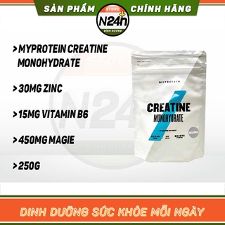 Creatine Myprotein Chuyển Hóa Năng Lượng Tăng Cơ Tăng Sức Mạnh Myprotein Creatine Monohydrate 250g