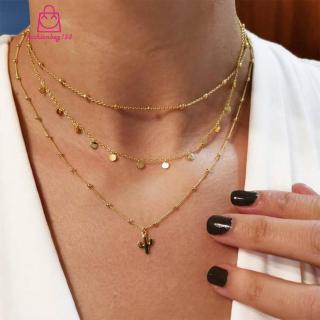 ( Shop Amart ) Dây chuyền nhiều lớp thiết kế đơn giản cho nữ