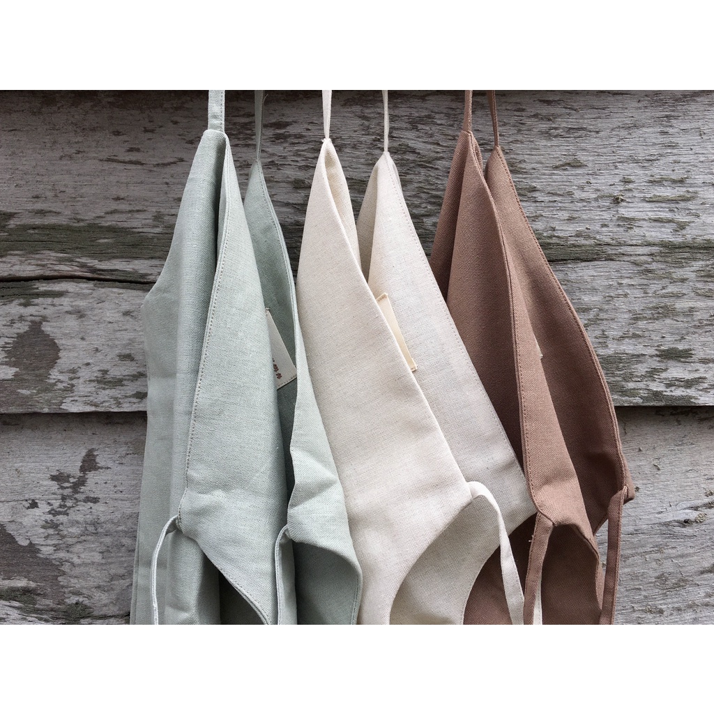 Áo dây vải linen