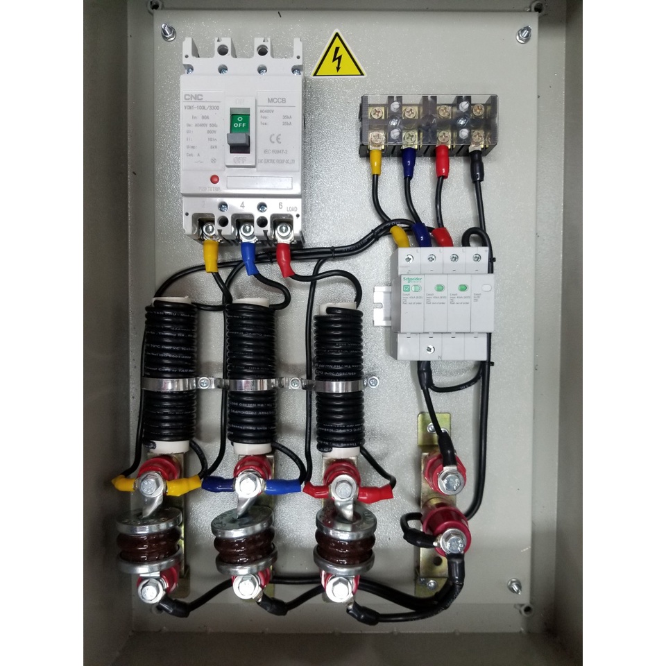 Tủ chống sét cắt sét lọc sét Schneider