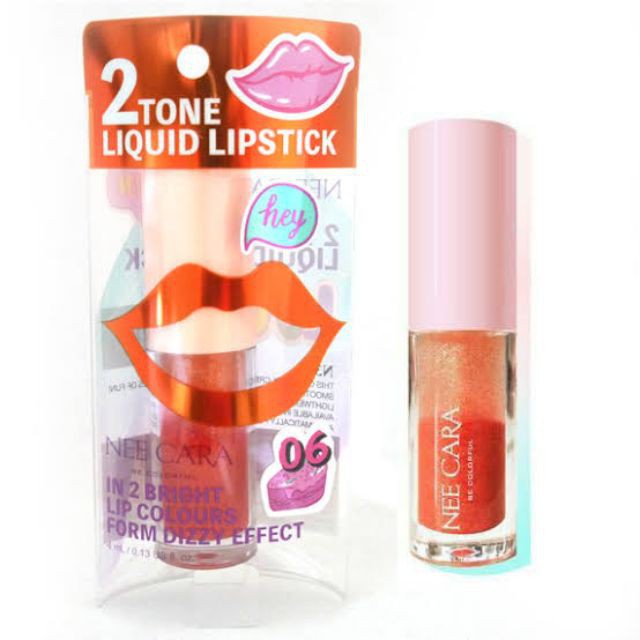 [ HÀNG CÓ SẴN ] SON NEE CARA TINT BÓNG "2 TONE LIQUID LIPSTICK" | BigBuy360 - bigbuy360.vn