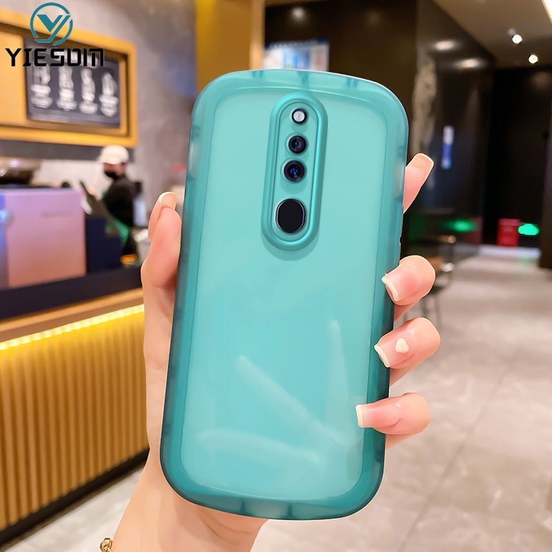 Ốp Điện Thoại Silicone Mềm Trong Suốt Chống Sốc Cho OPPO F11 F9 Pro F9 F7 F5 F1S A59