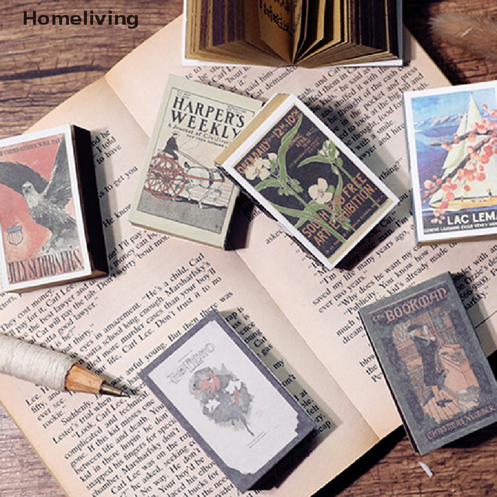 Sách Mini Tỉ Lệ 1 / 12 Trang Trí Nhà Búp Bê