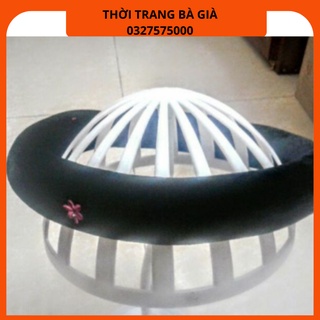 Mấn nhung, Mấn đội đầu, Khăn Vấn cho bà