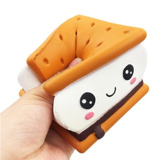 ĐỒ CHƠI SQUISHY BÁNH QUÍ VUÔNG KẸP