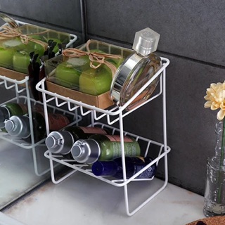 Giá nhỏ để bồn rửa mặt 2 tầng