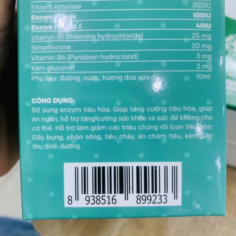 Truekidz Enzymplus - Trẻ Lười Ăn Tăng Cường Tiêu Hoá Giúp Ăn Ngon