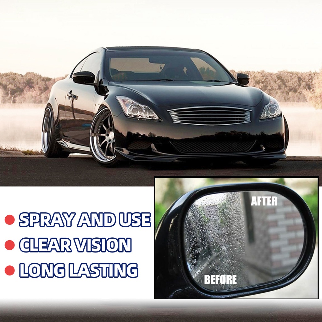 Chai xịt  chống bám nước cho gương, kính cho xe ô tô – Bình xịt AUTO-RAIN AGENT chống mưa, chống mờ kính đeo