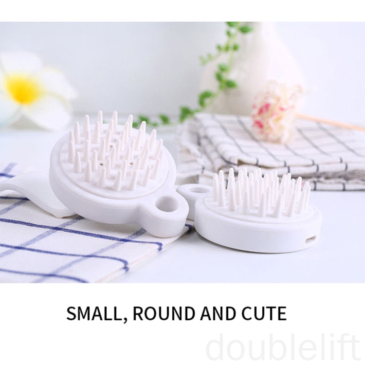 Bàn chải massage da đầu làm từ silicon mềm mại sử dụng tiện lợi cho nam và nữ