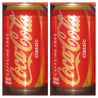 12 lon Cocacola classic ko caffeine