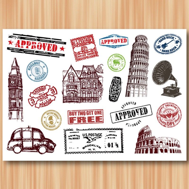 Sticker trang trí tạo nên sự đáng yêu cho Vali