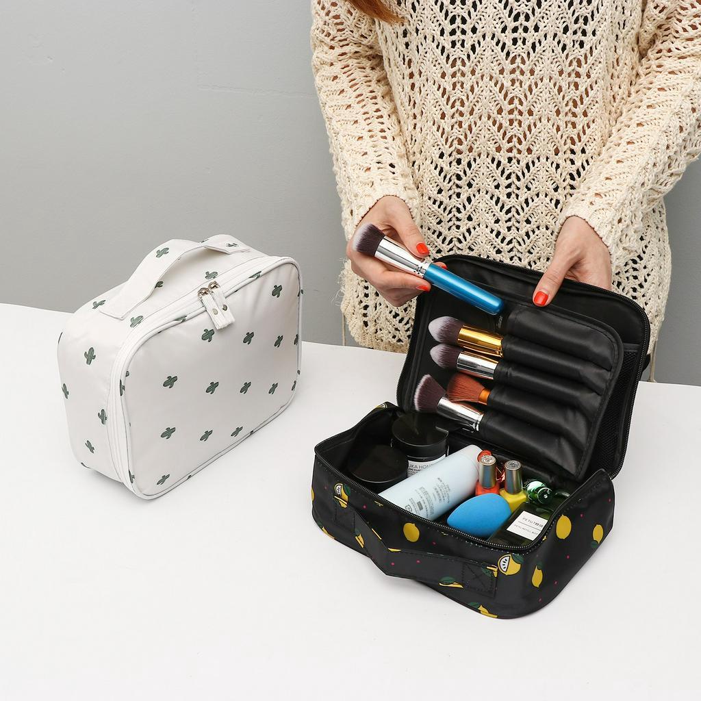 [Hàng mới về] Túi đựng đồ trang điểm chống thấm nước nhiều màu sắc tiện dụng cho nữ