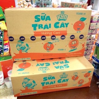 thùng sữa trái cây lif kun 48hộpx110ml