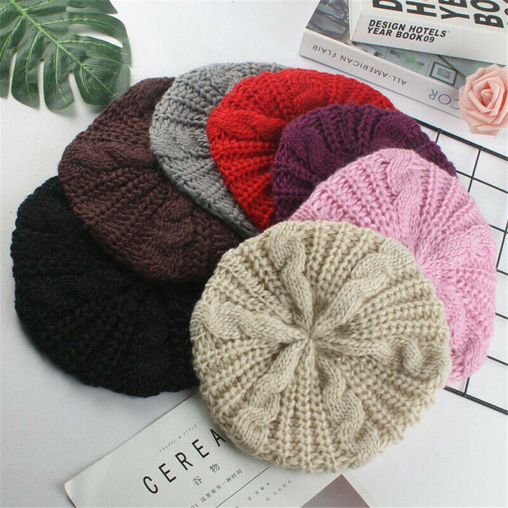 SUMU Nón Beret Thời Trang Vintage Thanh Lịch Ấm Áp