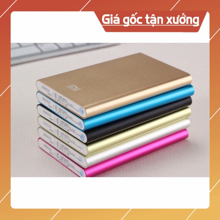Sạc Pin Dự Phòng Siêu Mỏng Xiao DL 12000mAh