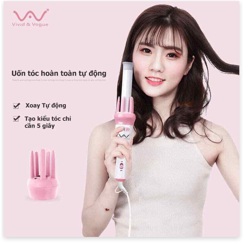 Máy uốn tóc tạo kiểu xoay 360 - sieure1994