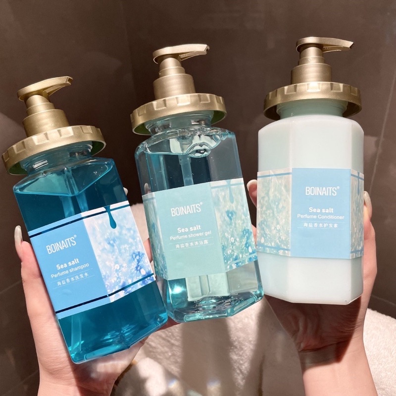 COMBO GỘI - XẢ - TẮM NƯỚC HOA PHÁP BOINATS