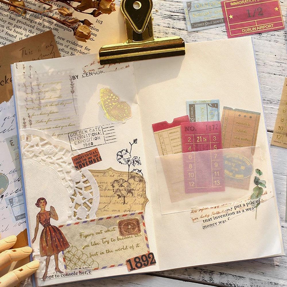 Nhãn Dán Trang Trí Nhật Ký Album DIY