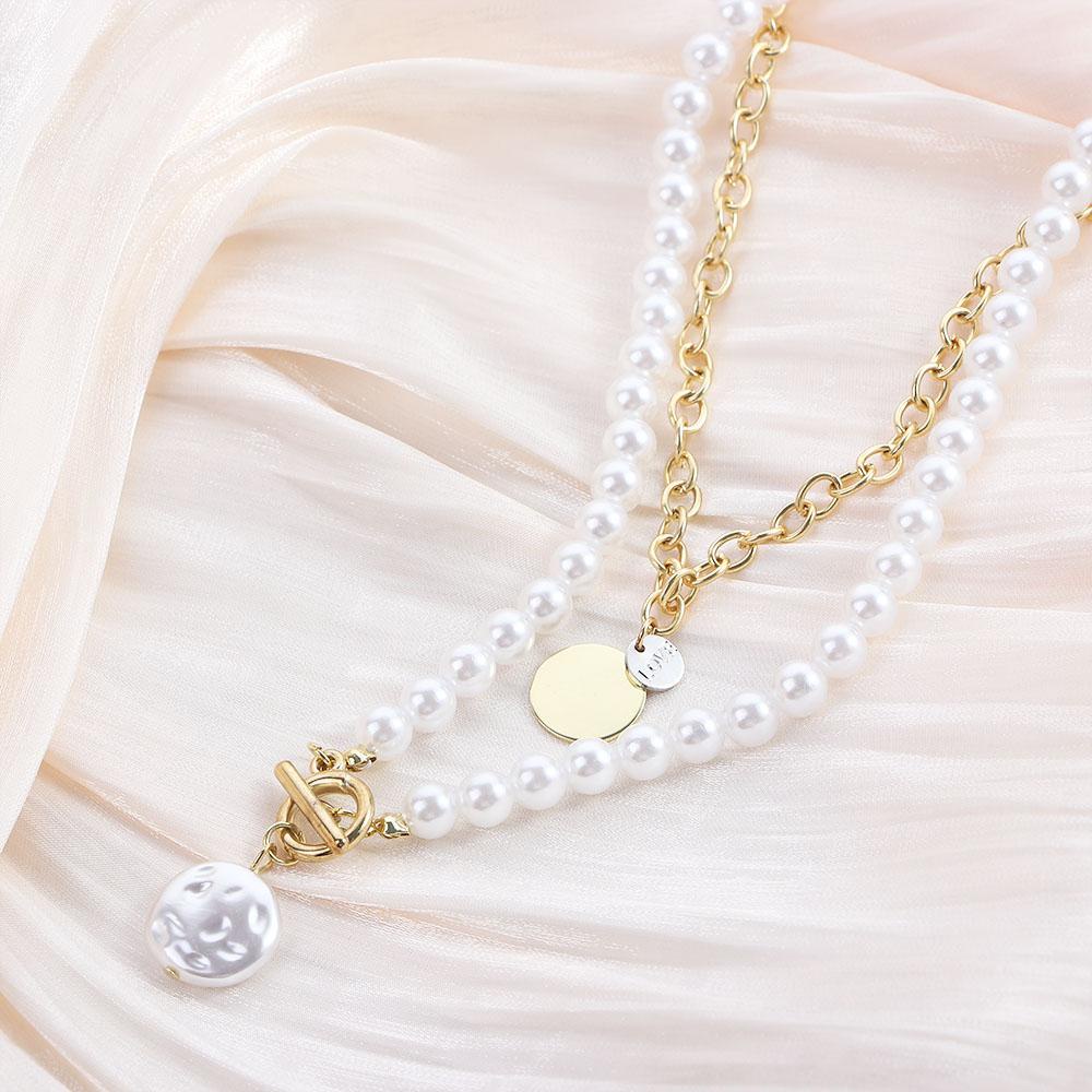 ANEMONE Vòng cổ Choker Hai Lớp Thời Trang Dành Cho Nữ