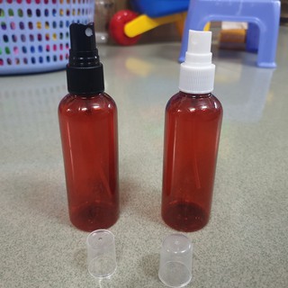 Chai nhựa Pet nắp xịt sương màu đỏ 100ml