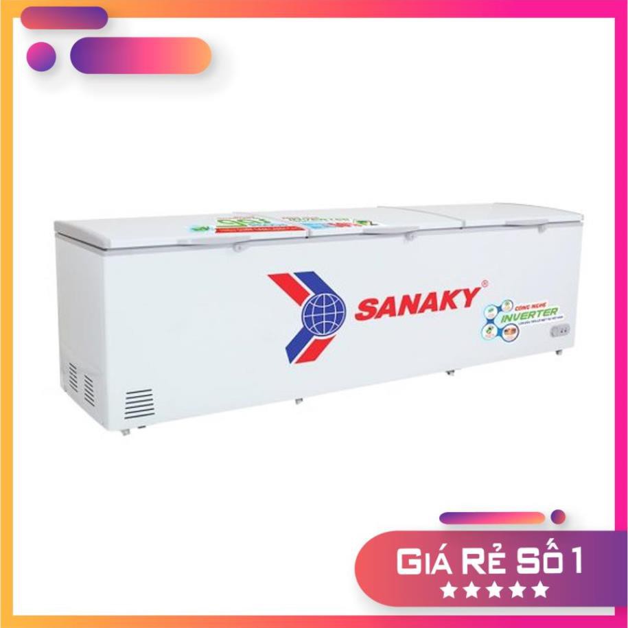 [HÀNG CHÍNH HÃNG] Tủ đông Inverter Sanaky VH-1399HY3 1300 lít