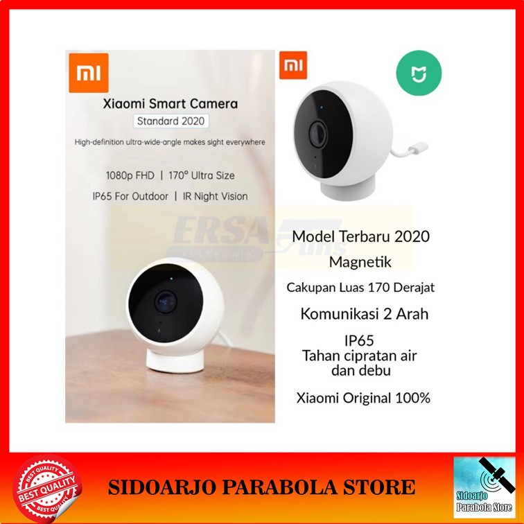 Camera Ip Wifi Xiaomi Mijia Standart 2020 Ipcam Cctv 1080p