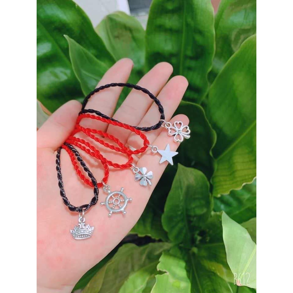 [Trộn mẫu - Inbox trước khi đặt ] Vòng đeo tay chỉ đỏ BabyGao handmade siêu yêu