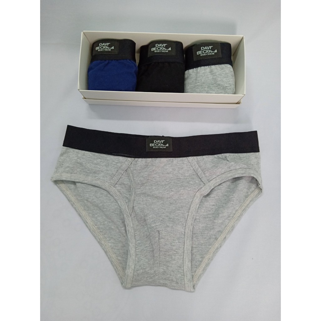 HỘP 3 QUẦN BOXER NAM DAVID BECK - ẢNH SHOP TỰ CHỤP - MIỄN PHÍ SHIP KHI MUA 2 HỘP