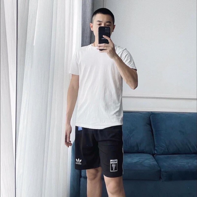 Set 2 quần đùi adidas nam