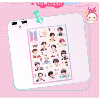 Sticker Dán Bts Jungkook Taehyung