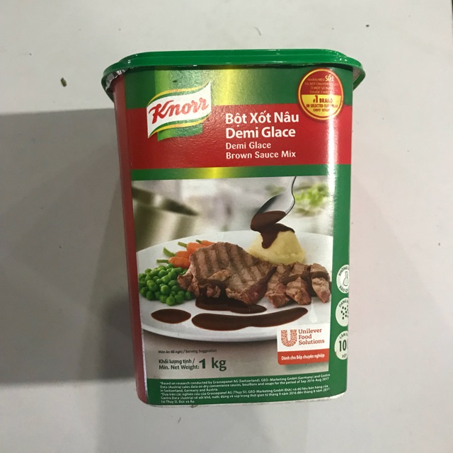 Bột xốt nâu Demi Glace [HÀNG CÔNG TY] ngon, ngọt nước loại 1kg