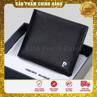 [Chính Hãng] Ví Nam Pierre Cardin Da Bò