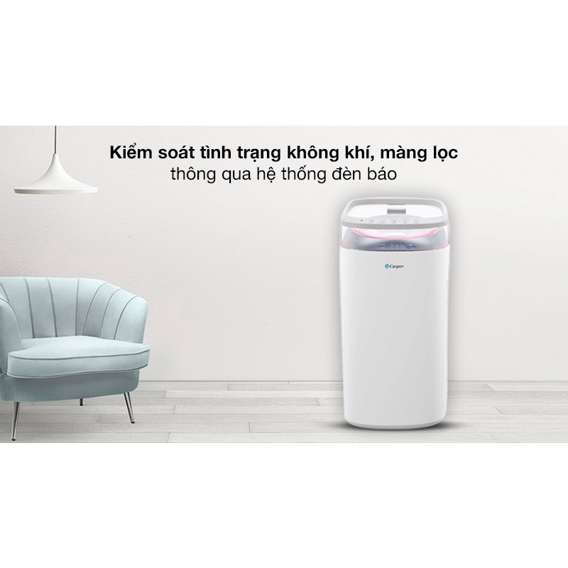 Máy lọc không khí Casper AP-500MAI - Diện tích áp dụng 60m2 - Bảo hành:Chính hãng 3 năm