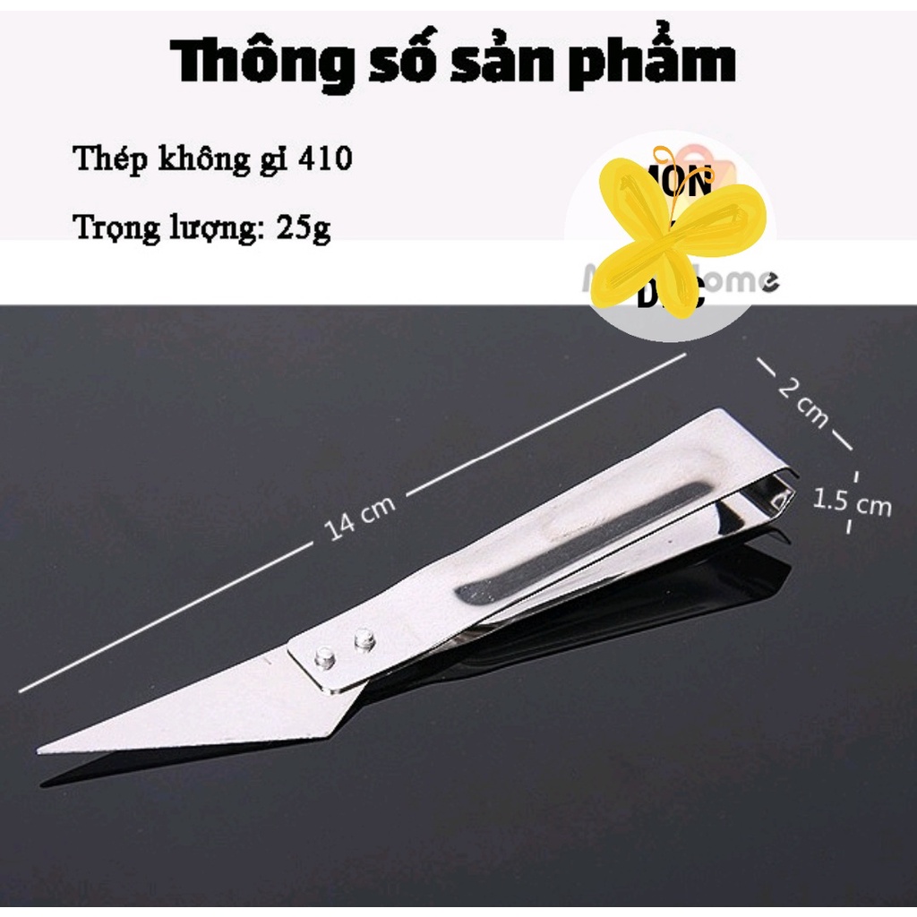 Dụng cụ, Nhíp nhổ lông gà vịt 2 trong 1, cạo móng giò heo đa năng tiện lợi cho mọi người