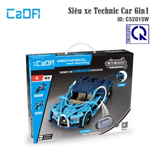 Đồ Chơi Lắp Ráp Siêu Xe Technic Car 6in1 - CADA C52015W
