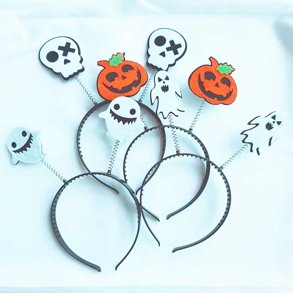 Băng Đô Cài Tóc Hóa Trang Halloween Vui Nhộn Cho Bé