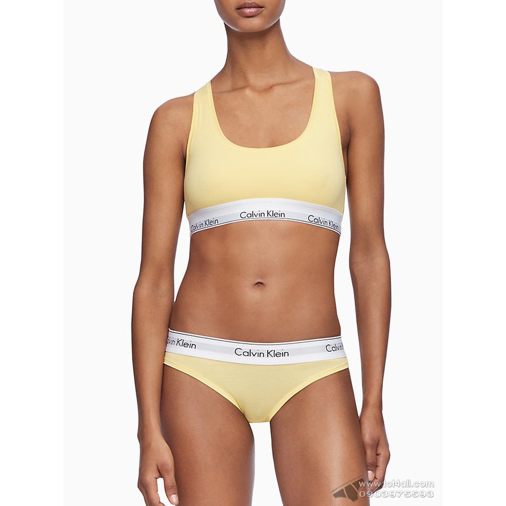 [CHÍNH HÃNG] Quần lót nữ Calvin Klein F3787 Modern Cotton Modal Bikini Solaris