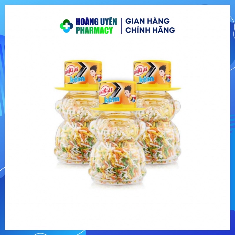 Cốm bổ Unikids Kẽm - DHG - Chai 50gr