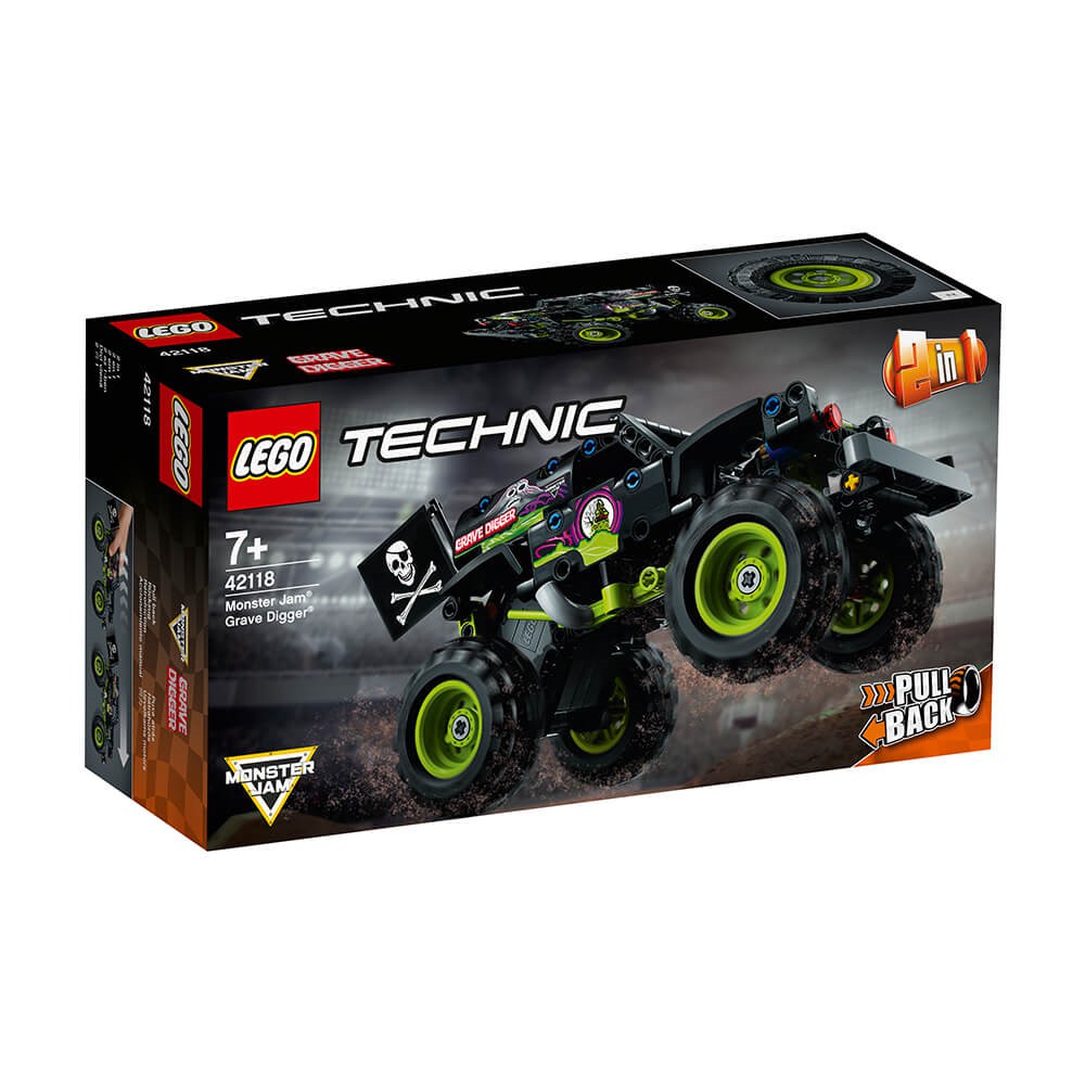 LEGO TECHNIC 42118 Chiến Xe Monster Jam Grave Digger ( 212 Chi tiết)