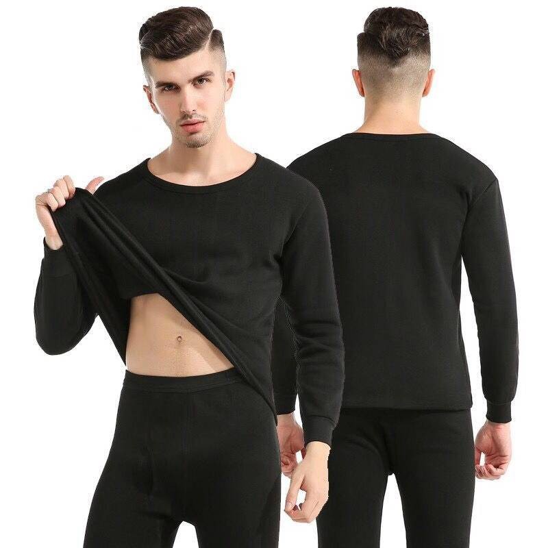 Bộ Đồ Lót Nhung Dày Giữ Ấm Cho Nam | BigBuy360 - bigbuy360.vn