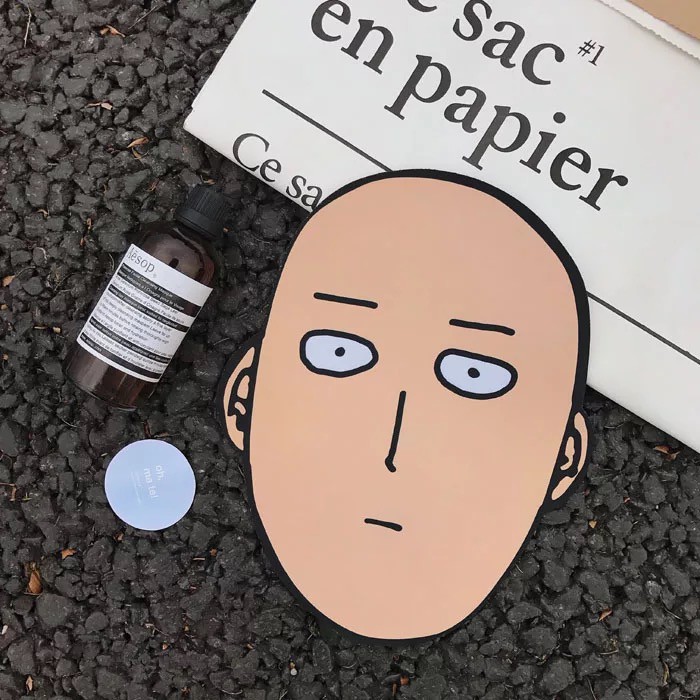 Miếng Lót Chuột Hình Hoạt Hình One Punch Man