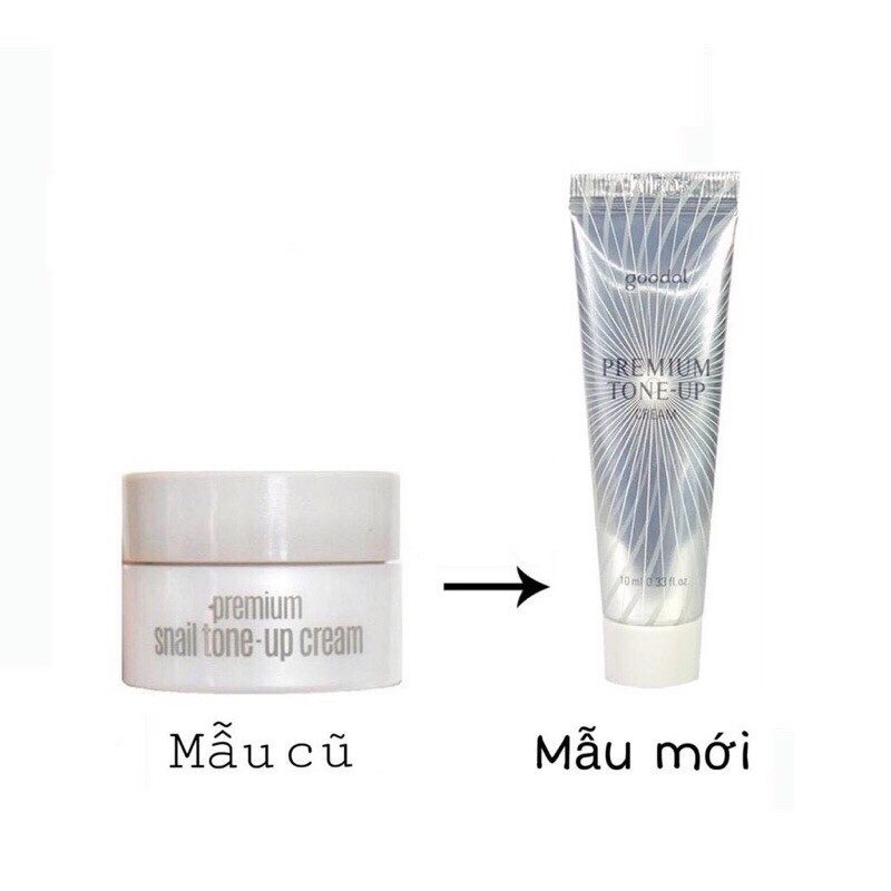 Kem ốc sên mini Goodal Premium Snail Tone Up Cream Hàn Quốc CHÍNH HÃNG