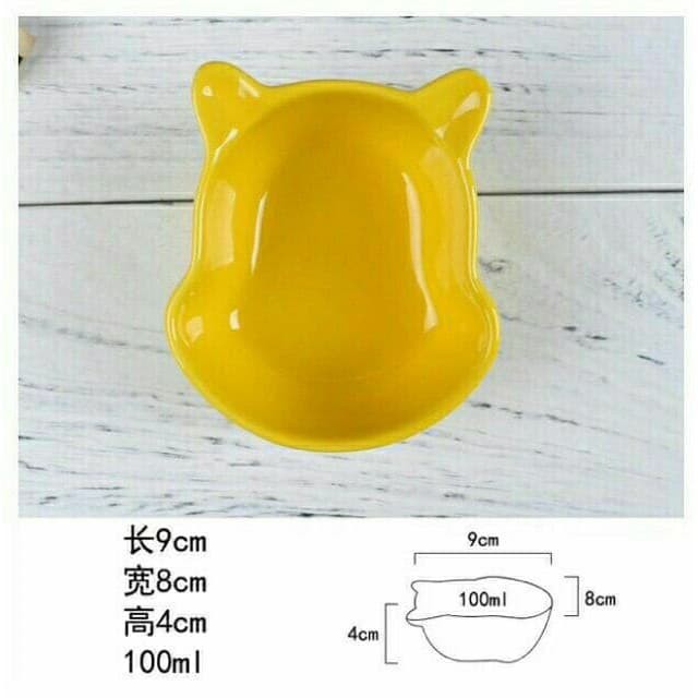 Chén sứ Pooh cho hamster, nhím, sóc, pet nhỏ...