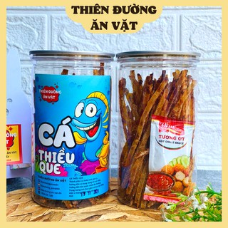 Cá thiều que 200g thiên đường ăn vặt đồ ăn vặt đà nẵng cá thiều nướng tiêu xanh thơm ngon ngọt thịt