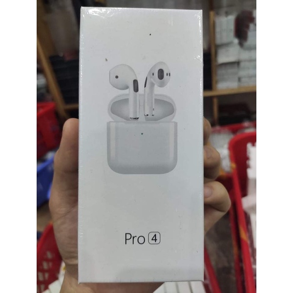 Tai Nghe Bluetooth 5.0 Không Dây Mini Pro 4 Tws Tiện Dụng