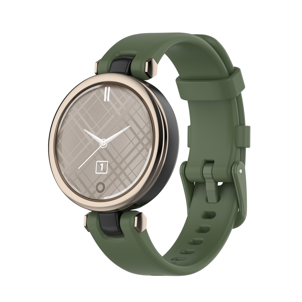 Dây đeo tay thay thế chất liệu silicon kèm dụng cụ thay dây cho đồng hồ thông minh Garmin lily