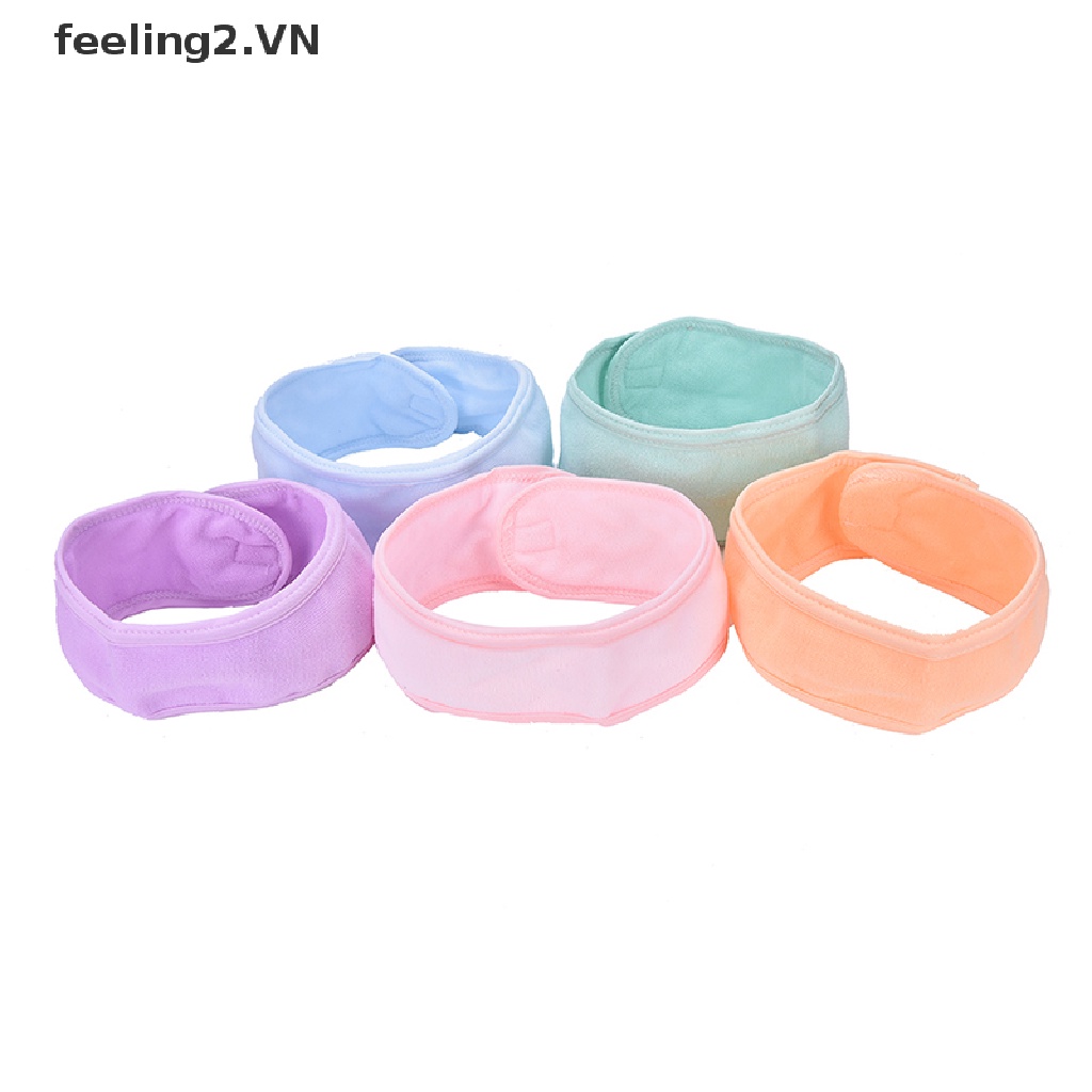 Băng Đô Mềm Co Giãn Thấm Hút Mồ Hôi Dùng Rửa Mặt / Mặt