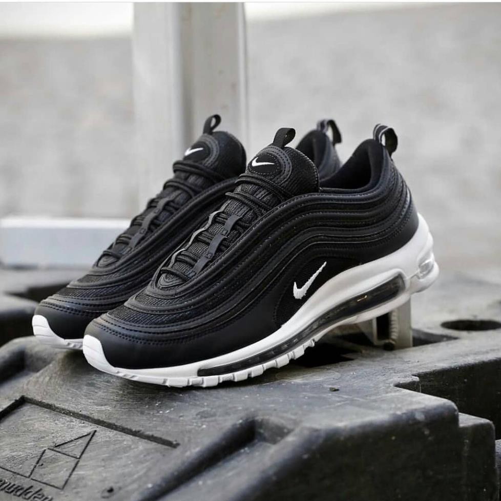 GIẦY đẹp (FULLBOX - TẶNG MÓC KHÓA) giày thể thao AIR MAX 97 black white Đen đế trắng cực đẹp giá tốt 2020 : hot