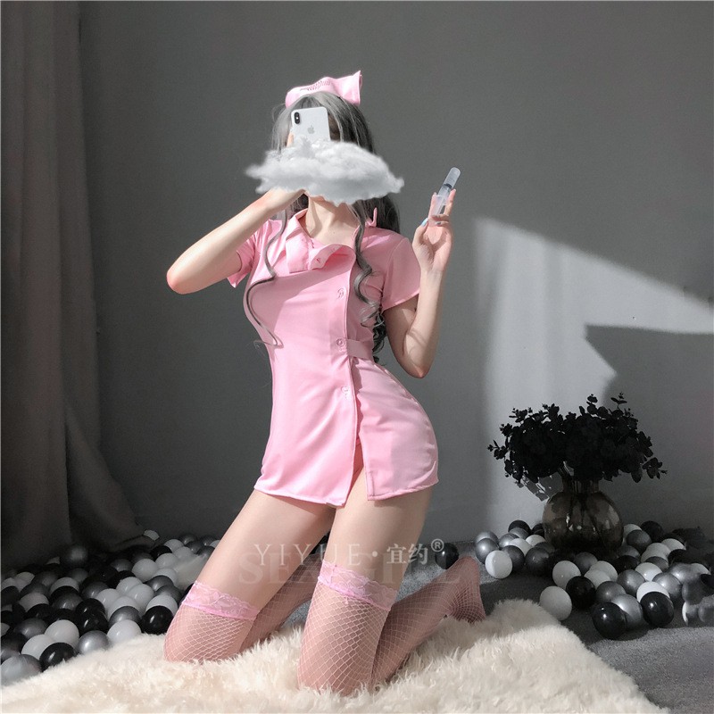 Đồ ngủ nữ Sexy cô y tá FREE SHIP Cosplay nữ bác sĩ hóa trang quyến rũ sexy | BigBuy360 - bigbuy360.vn