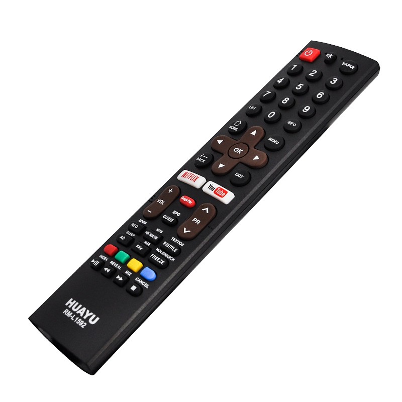 Remote điều khiển tivi COOCAA smart RM-L1592 (Đen - Dùng cho tất cả các dong COOCAA)